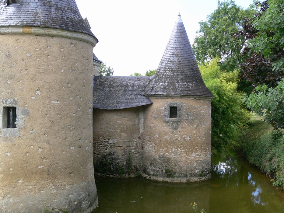 Manoir de la Cantinière : Détail d'un plafond