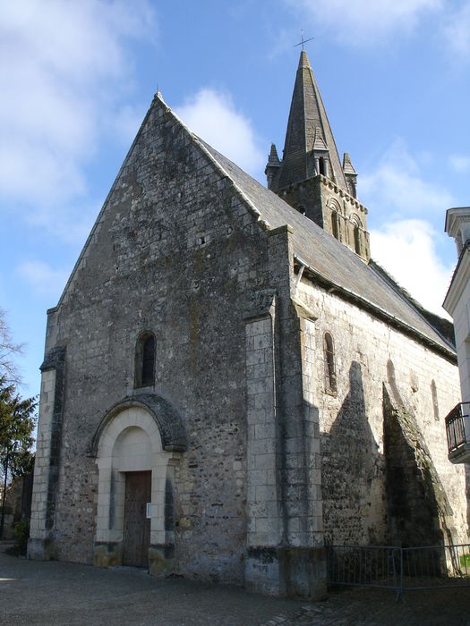 Eglise Saint-Laurent : Façade occidentale, vue générale