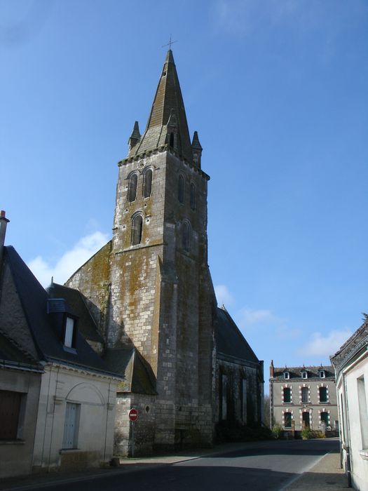 Eglise Saint-Laurent : Chevet, vue générale