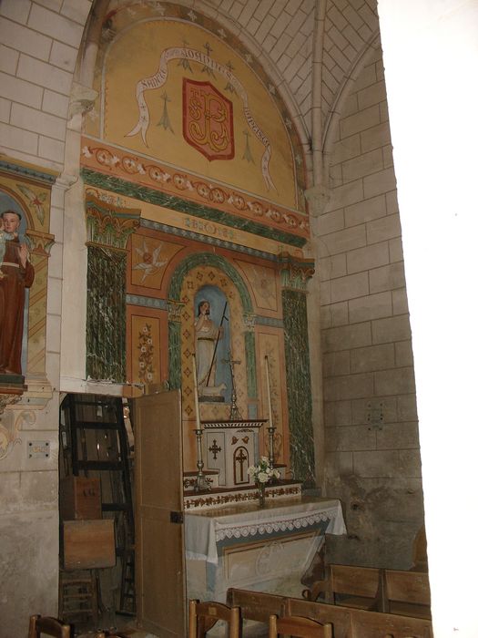 Eglise Saint-Laurent : Chapelle latérale, vue générale