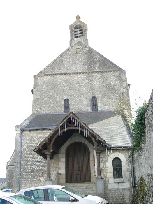 Eglise Saint-Martin : Façade occidentale, vue générale