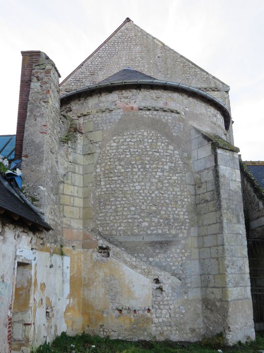 Eglise Saint-Martin : Chevet, vue générale