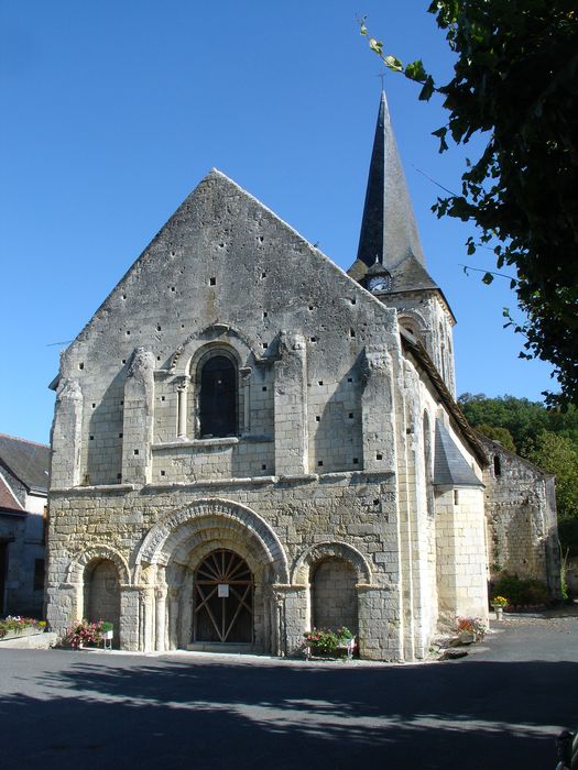 Eglise Notre-Dame : Façade occidentale, vue générale