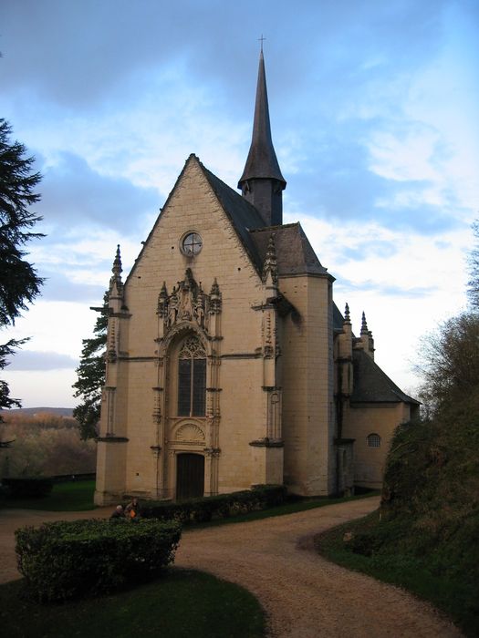 Château d'Ussé : Chapelle, vue générale