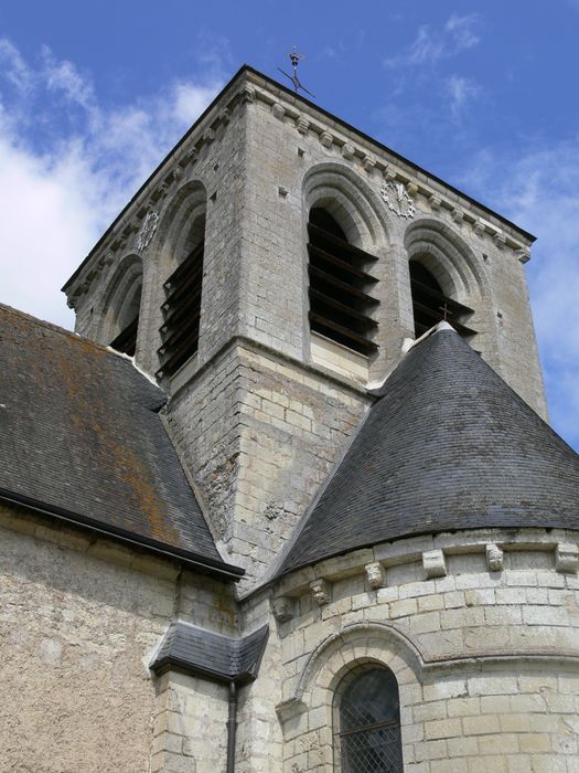 Eglise Notre-Dame : Clocher, vue générale