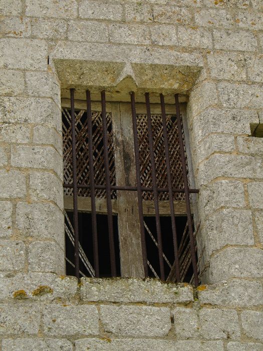 Ancienne abbaye cistercienne Notre-Dame de la Clarté-Dieu : Détail d'une baie