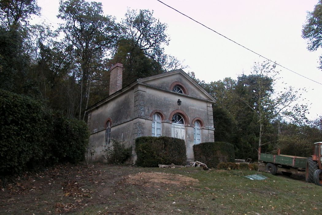 Château d'Hodebert : Bâtiment annexe, vue générale