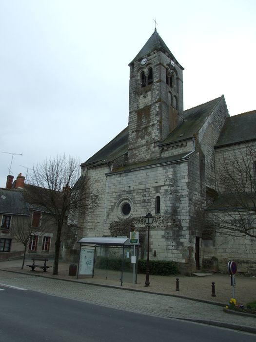 Eglise Notre-Dame : Façade latérale nord, vue partielle