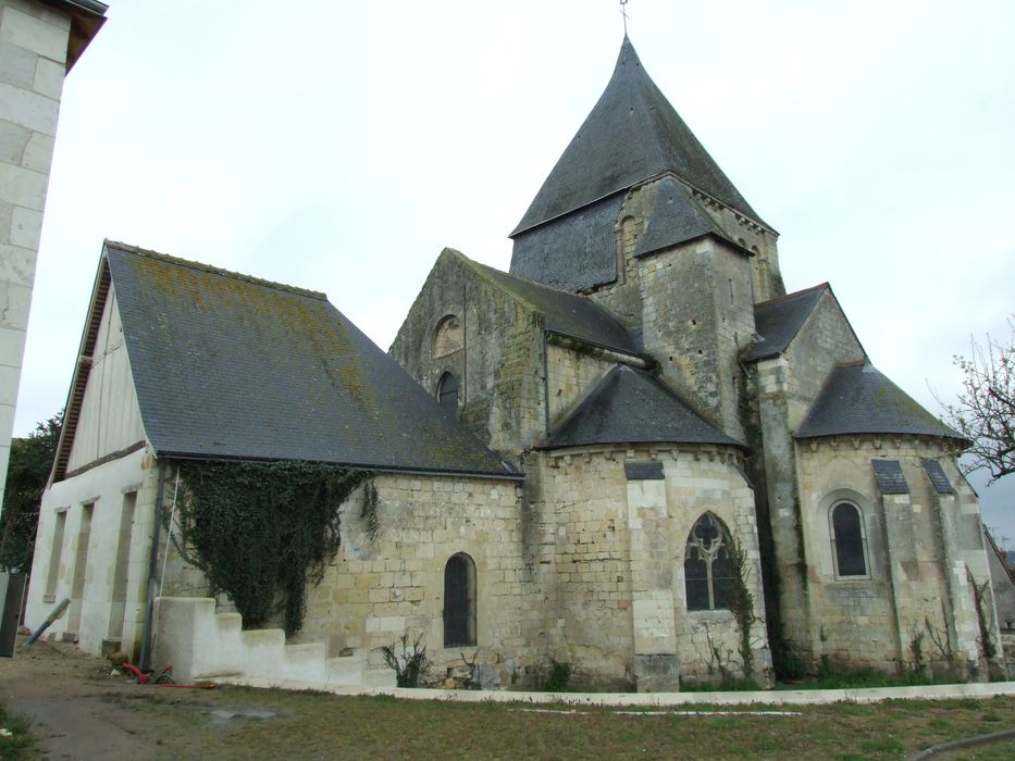 Eglise Saint-Etienne : Ensemble sud-est, vue générale