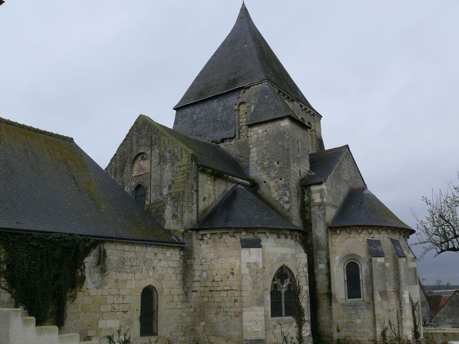 Eglise Saint-Etienne : Chevet, vue générale