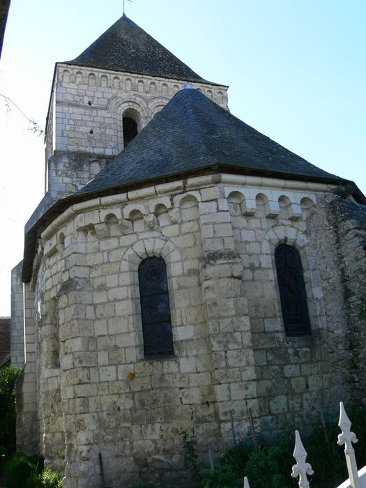 Eglise Saint-Martin : Chevet, vue générale