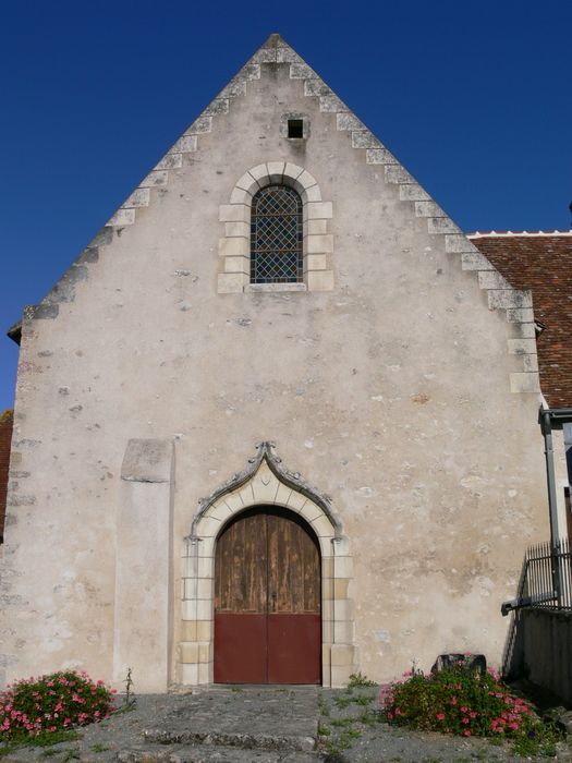 Eglise Saint-Martin : Façade occidentale, vue générale