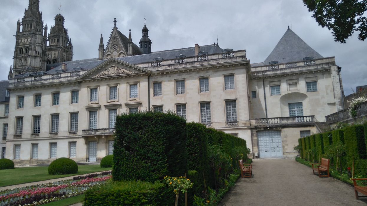 Ancien archevêché, Palais épiscopal, actuellement musée des Beaux-Arts, vue générale