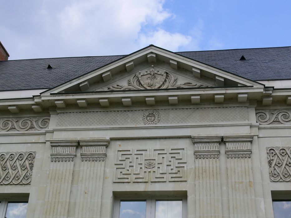 Ancien hôtel de l'Archidiaconné du Chapitre de Saint-Gatien : Façade sud, détail