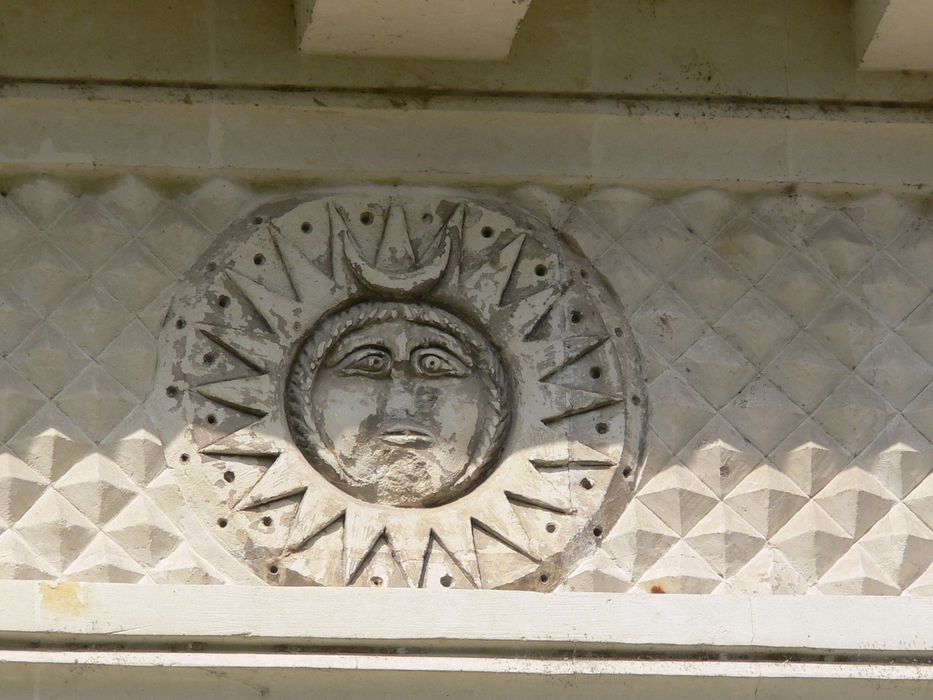 Ancien hôtel de l'Archidiaconné du Chapitre de Saint-Gatien : Façade sud, détail