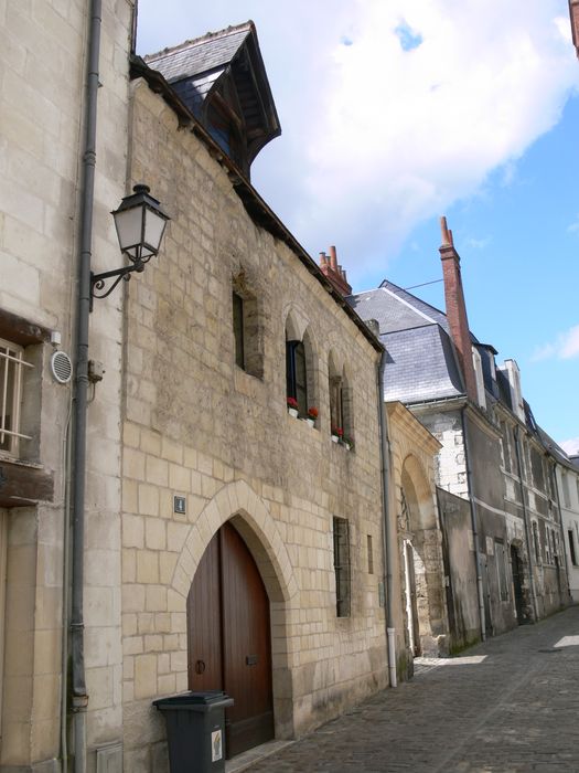 Ancienne maison canoniale de Saint-Martin : Façade sur rue