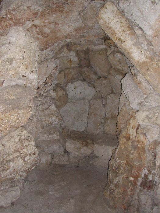 Château du Plessis-Villelouet : Grotte, vue partielle