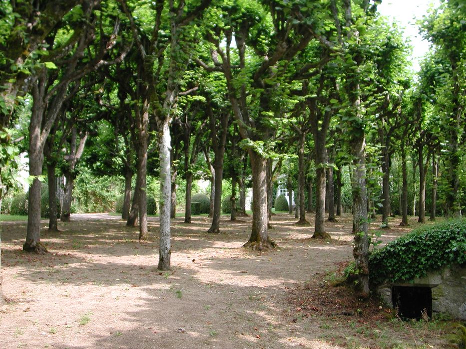 Château de Chantecaille : Vue partielle du jardin