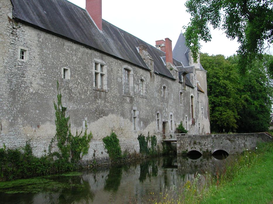 Château de Diziers : Ensemble est, vue générale