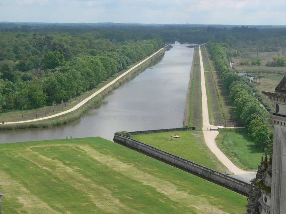 Domaine national de Chambord : Vue partielle du site