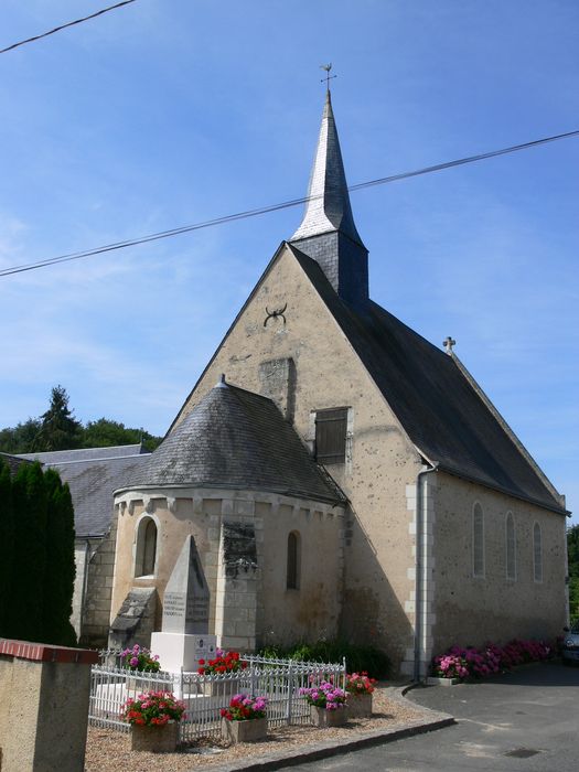 Eglise Notre-Dame : Chevet, vue générale