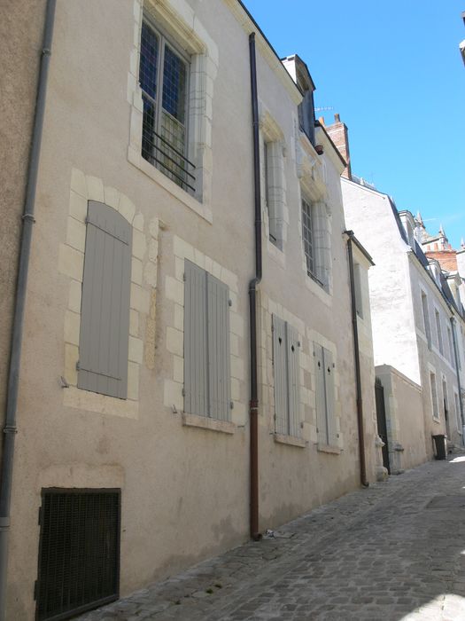 Ancien hôtel de Belot : Façade sur rue, vue partielle