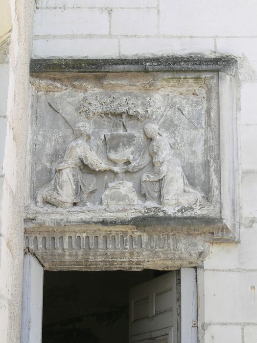 Ancien hôtel de Jassand : Cour intérieure, détail