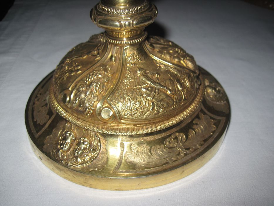 calice de la chapelle de Mgr Gibier d'Artenay, détail