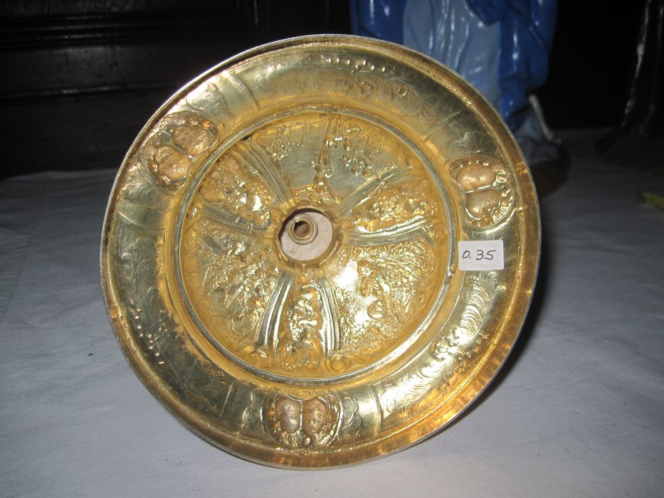 calice de la chapelle de Mgr Gibier d'Artenay, détail