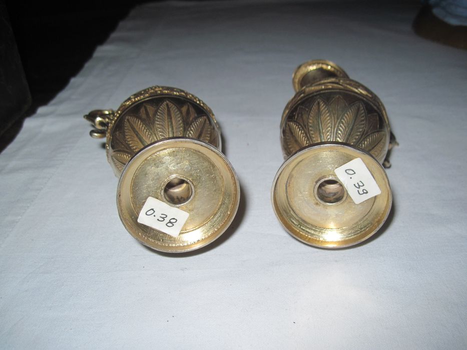 burettes de la chapelle de Mgr Gibier d'Artenay