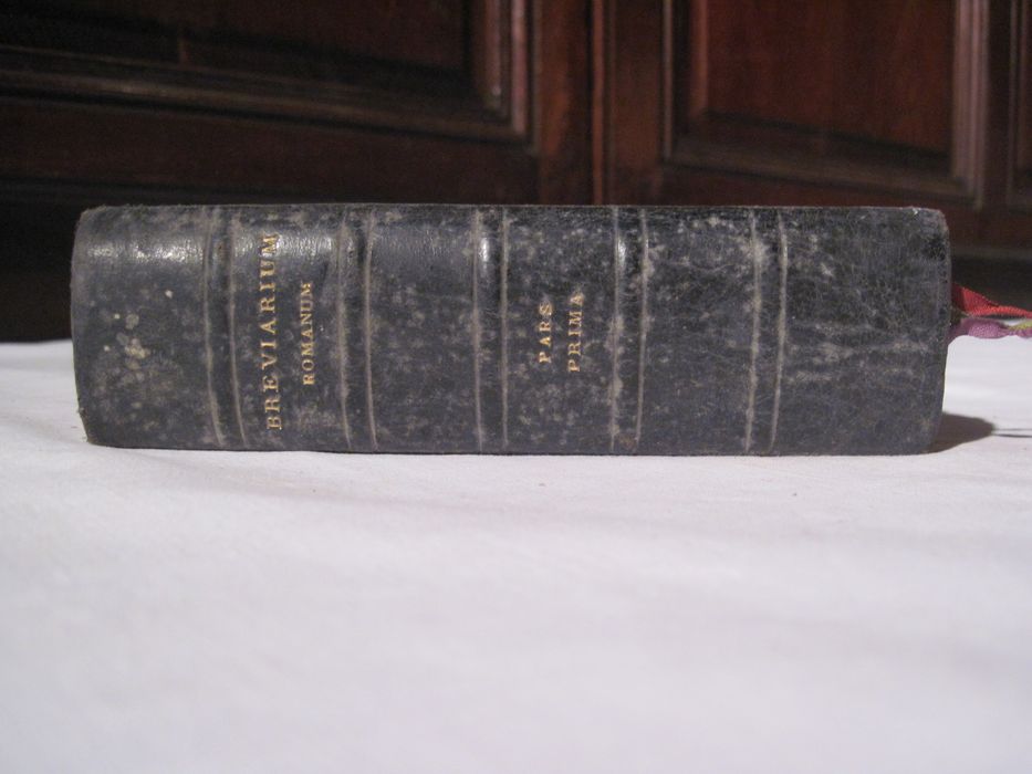 livre liturgique : Breviarium romanum ex decreto sacrosancti concilii tridentini restitutum S. PII V. pontificis maximi jussum editum []. Pars prima. Tranche