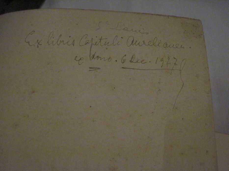 livre liturgique : Missale romanum ex decreto sacrosancti concilii tridentini restitutum S. PII V. pontificis maximi jussum editum [] Editio nona juxta typicam vaticanam