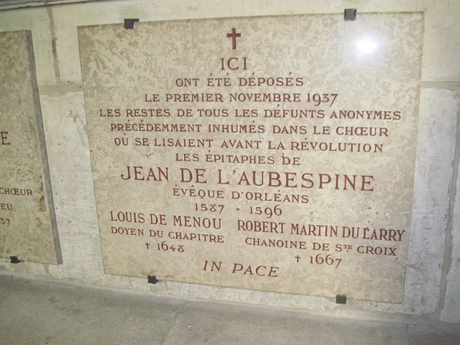 plaque commémorative