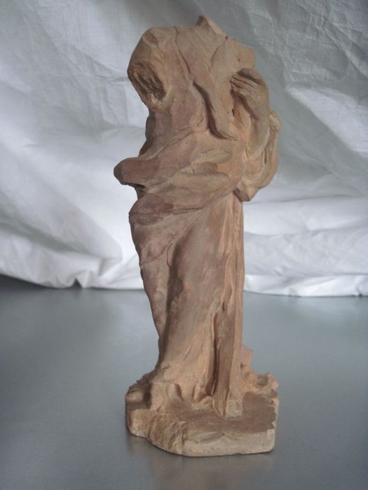 statuette : saint André (?)