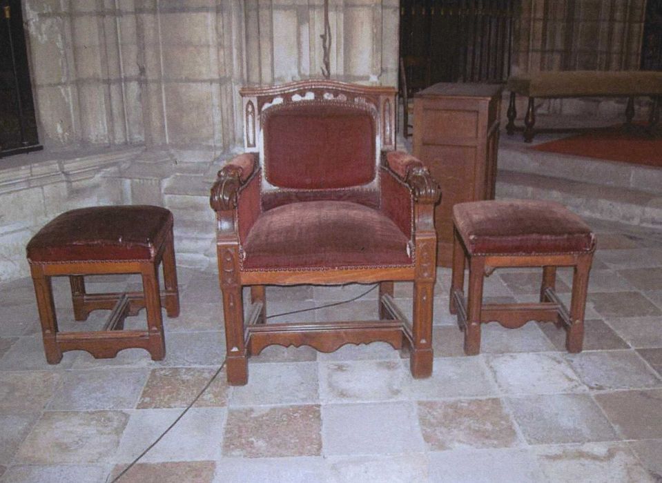 tabourets, fauteuil