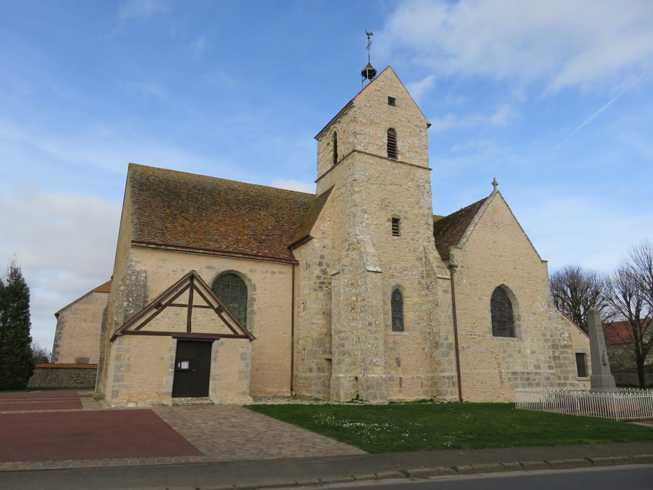 façade latérale sud