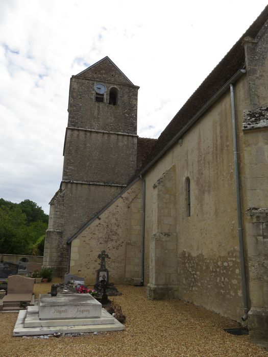 clocher, élévation ouest