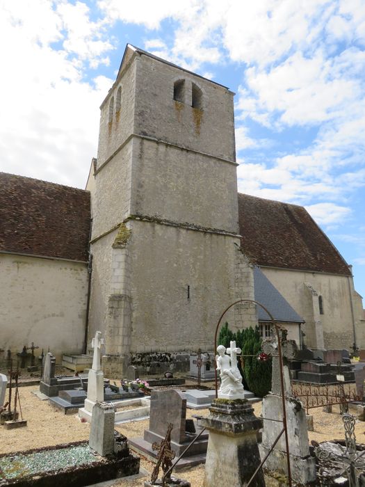 clocher, élévations nord et est