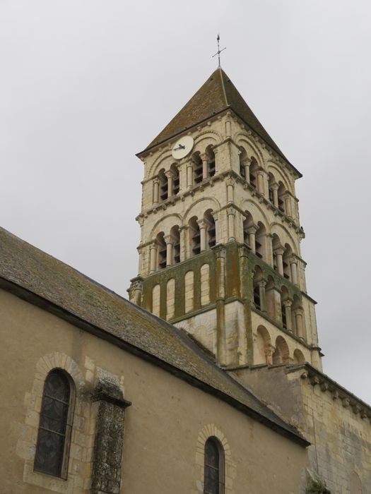 clocher, élévations nord et est