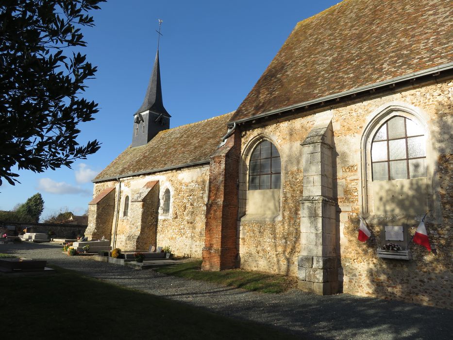 façade latérale sud