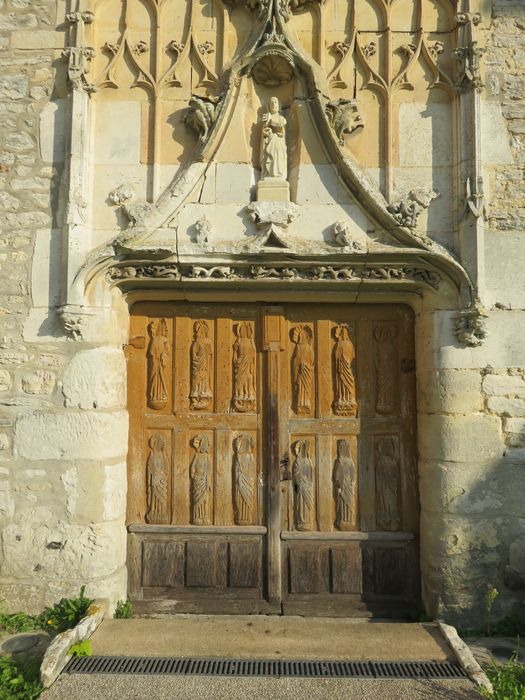 vantaux du portail d’accès sud