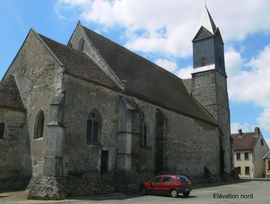 façade latérale nord