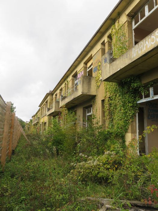 pavillon Pasteur, façade antérieure