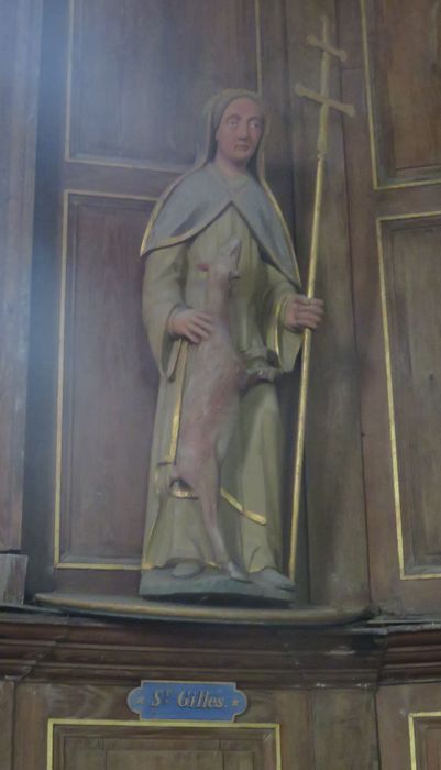 statue : Saint Gilles