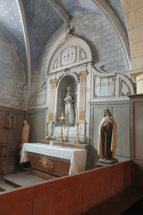 retable latéral nord