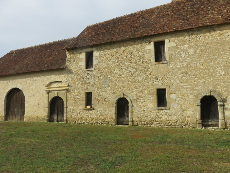 bâtiment nord, façade sud