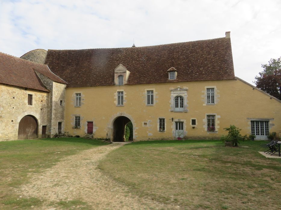 bâtiment sud, façade nord