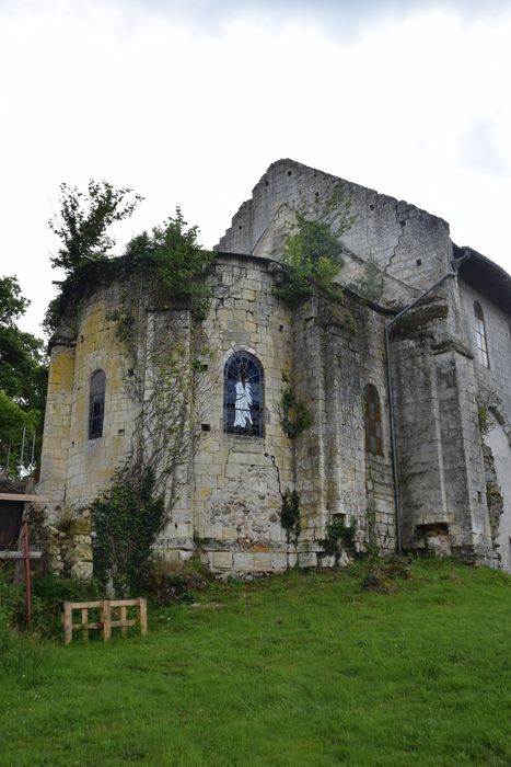 église, chevet