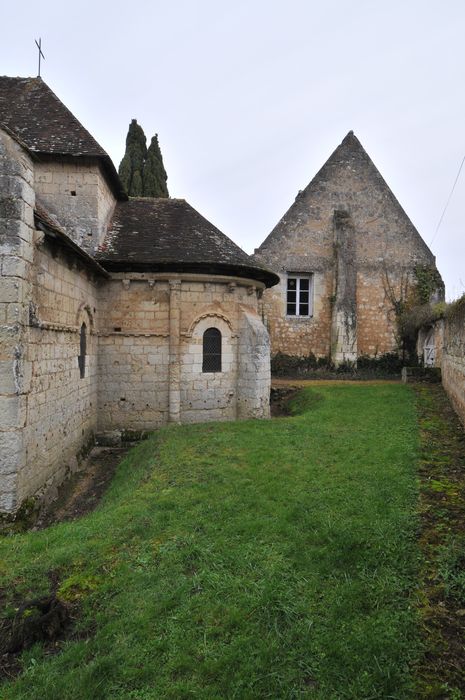 église, chevet