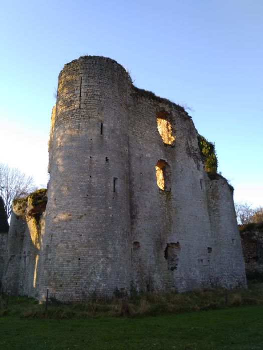 donjon, élévation nord